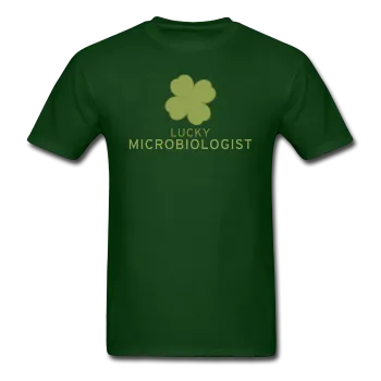 "Lucky Microbiologist" - Men's T-Shirt