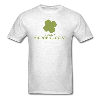 "Lucky Microbiologist" - Men's T-Shirt