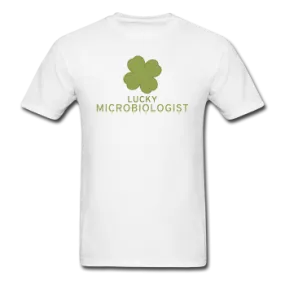 "Lucky Microbiologist" - Men's T-Shirt