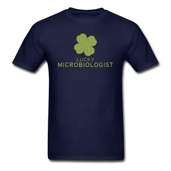 "Lucky Microbiologist" - Men's T-Shirt