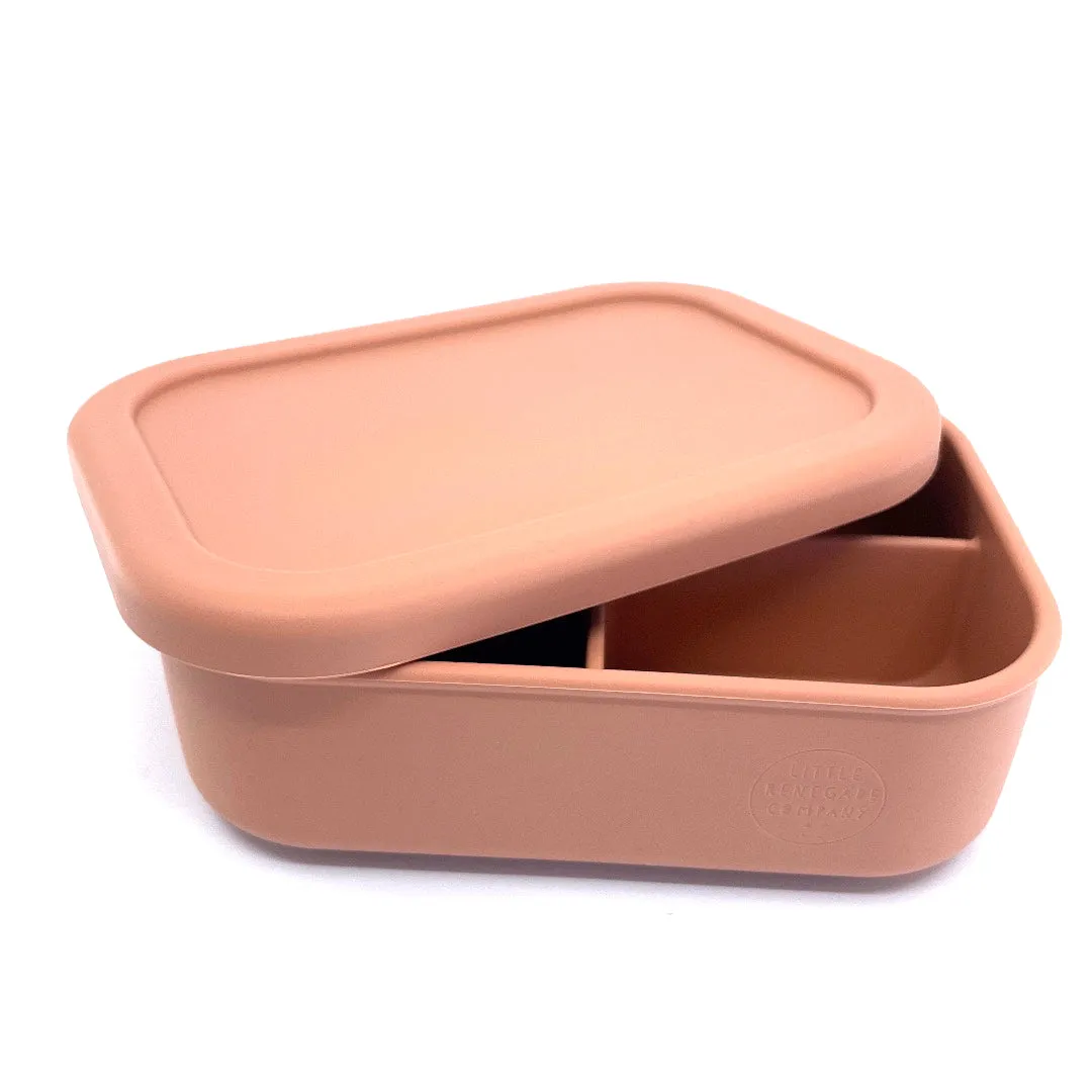 SILICONE LUNCH BOX - 4 COLOURS