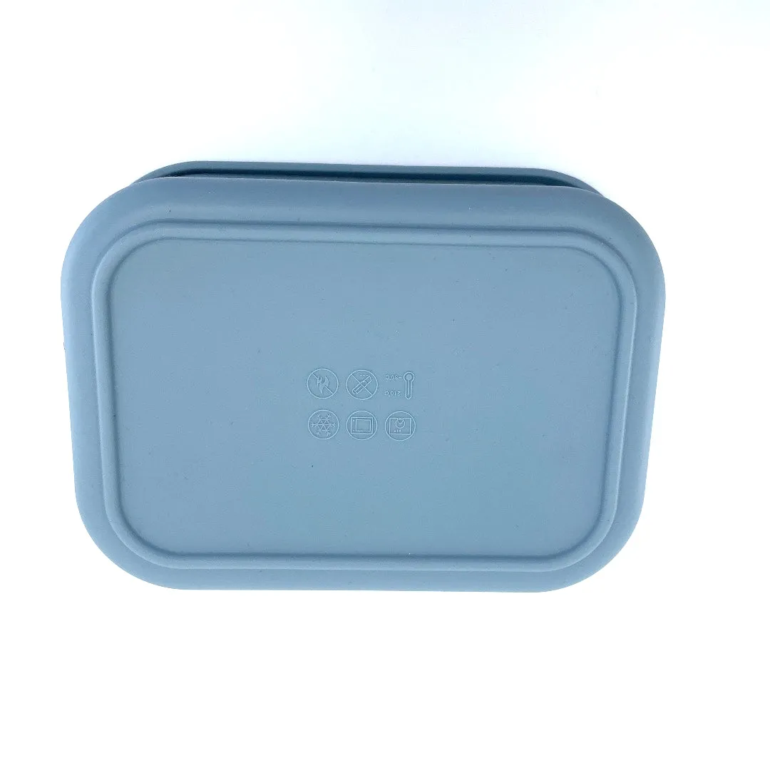 SILICONE LUNCH BOX - 4 COLOURS