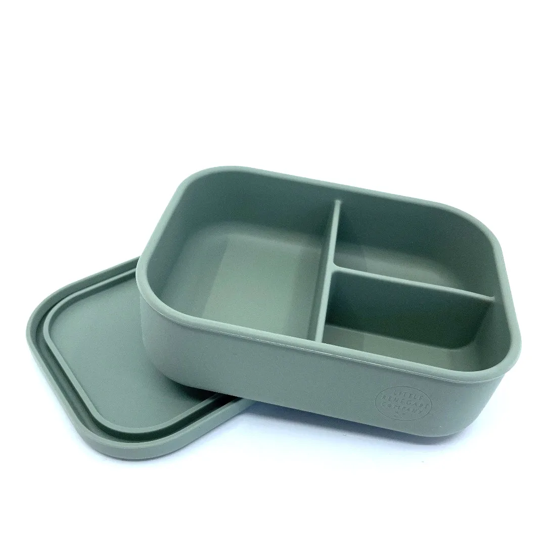 SILICONE LUNCH BOX - 4 COLOURS