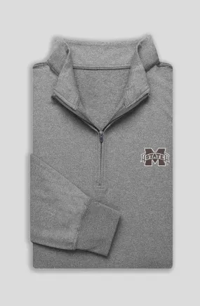 Siro Long Sleeve Quarter-Zip Pullover - Mississippi State University