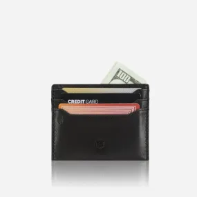 Slim Card Holder, Black