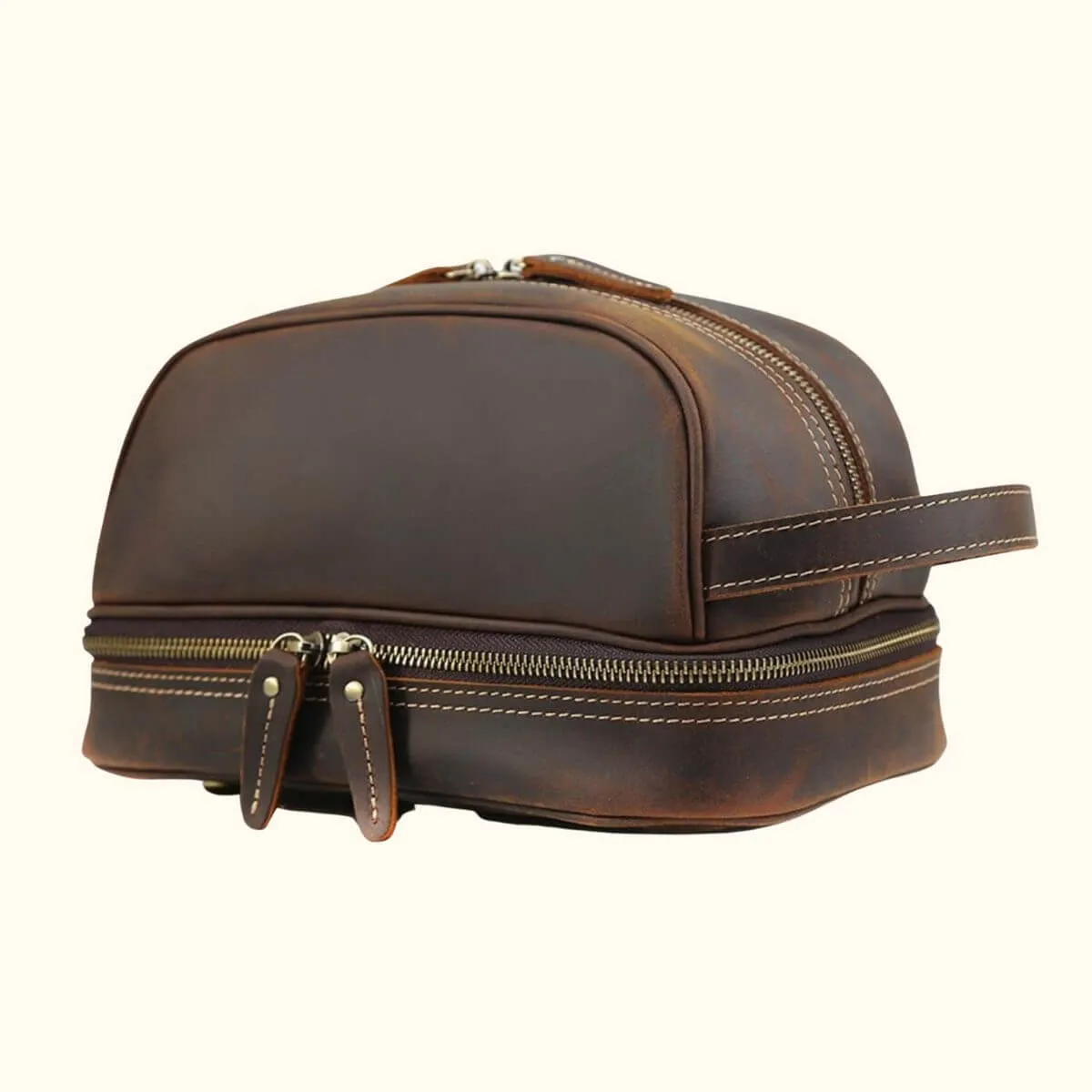 The Out House - Leather Cosmetic Bag