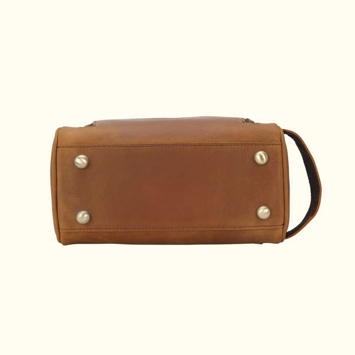 The Rugged Beauty - Western Leather Toiletry Bag