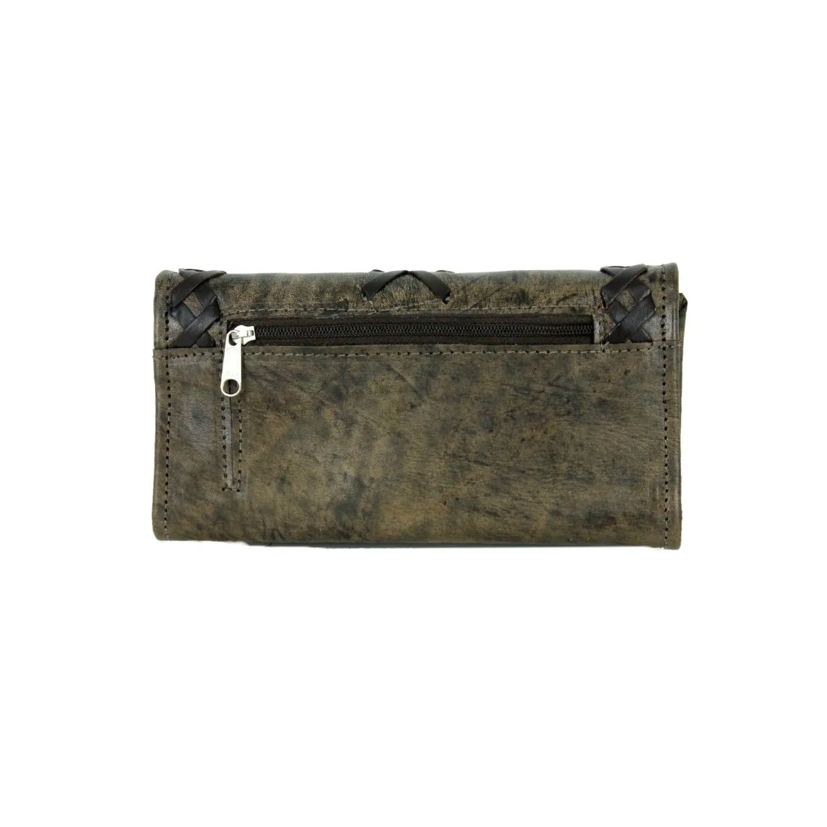 Wood River Ladies Tri-Fold Wallet